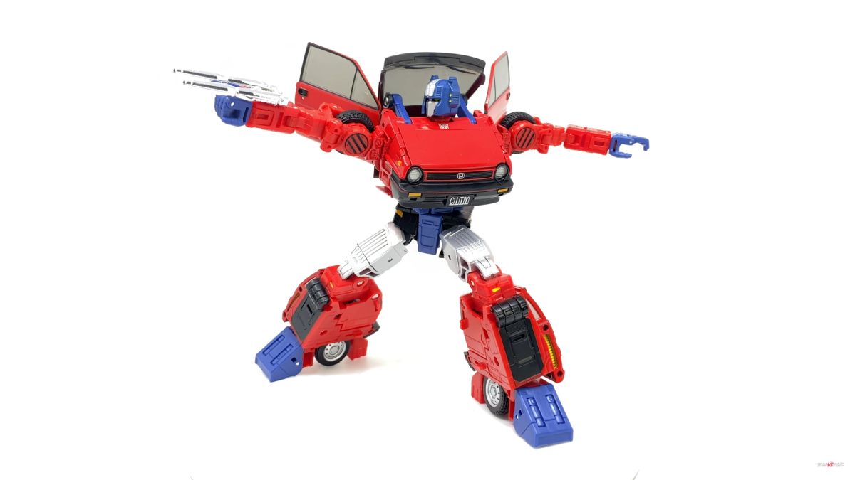 Transformers Masterpiece MP-54 Reboost Red Honda City Turbo In